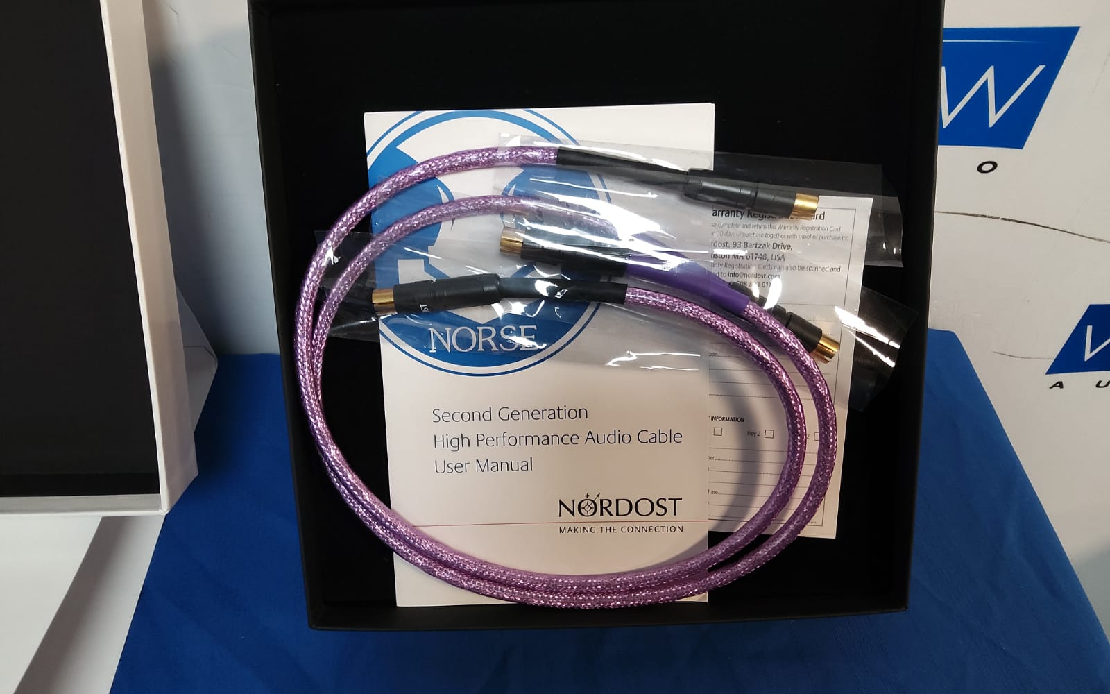 Nordost frey RCAケーブル1.0m Nordost Frey RCA Audio Cable - 1M